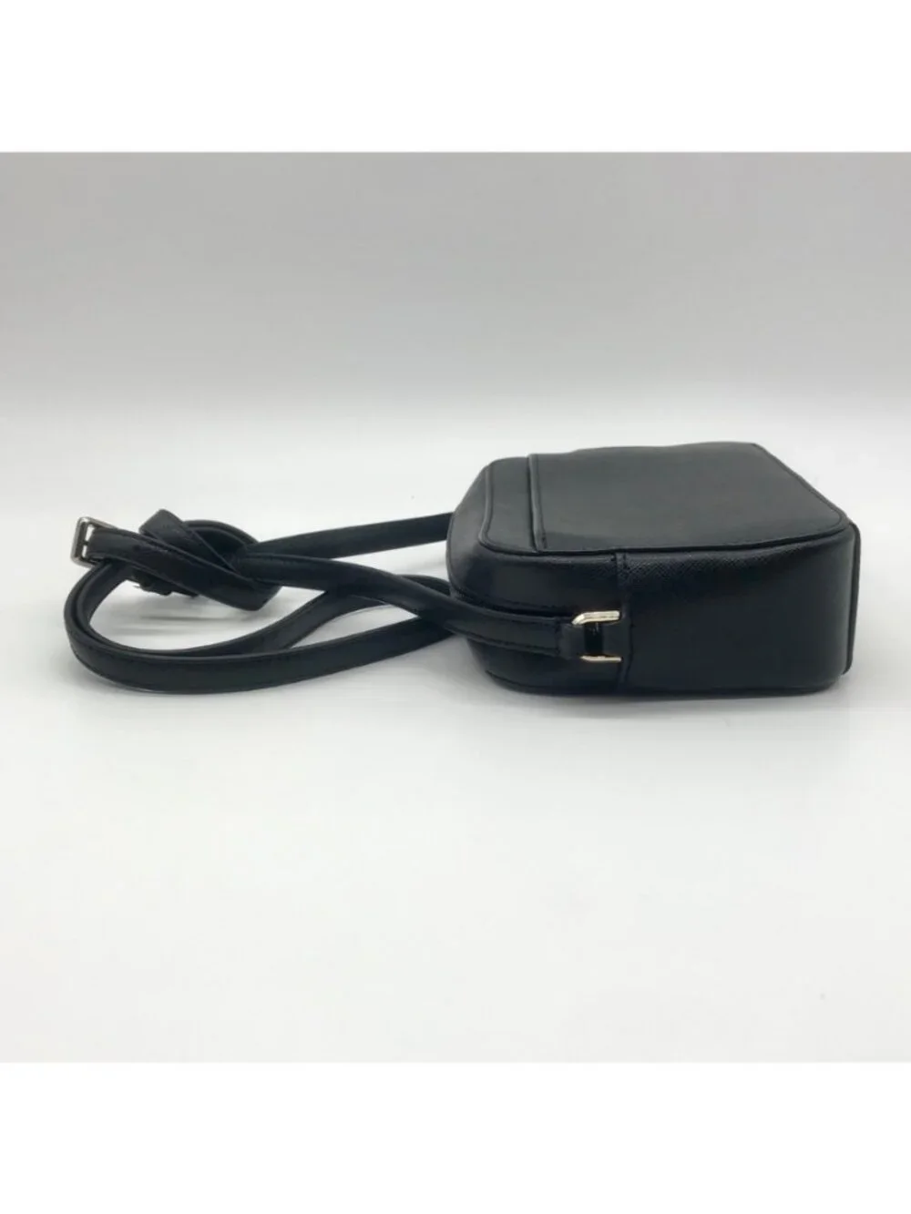 Kate Spade Black Saffiano Leather Mini Camera Bag